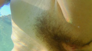Underwater Sex#My PUSSY LIPS Tremble & Vibrated during ANAL underwater SEX