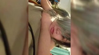 Sexy pic compilation and playin with my huge tit 