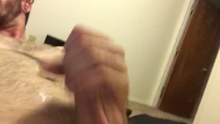 Man Edges For Long Time - Huge Cumshot