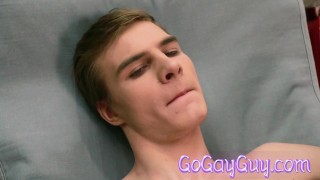 GOGAYGUY Horny Russian Boy Moaning Big Dick