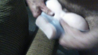 Stepmommy gets anal creampie, dirty talking while fucking my new toy hard