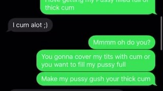 Cheating SEXTING Another Married Man