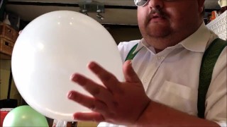 4 balloons 3 rubber 1 human