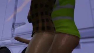 Truckstop Slut Service Boy Part 1 Dirty talk - Sims 4