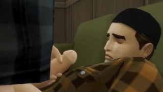 Truckstop Slut Service Boy Part 1 Dirty talk - Sims 4