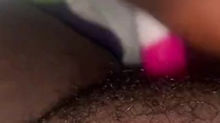 BBW Amateur Pussy Play While Roommates Are Home