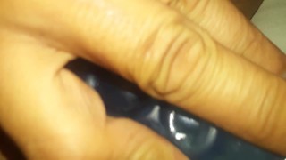 Big dildo, big pussy