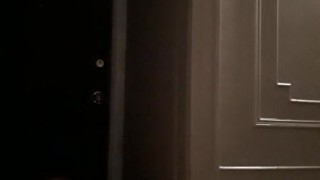 RedSer in his hallway naked risking being caught