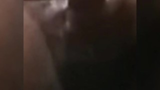 Playin with THE BIG BLACK COCK