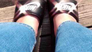 Sparkly toes 