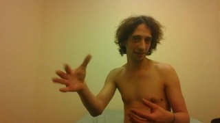 Topless Transgirl Showing Off Locking Thumbs