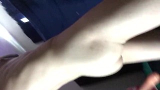 Showing ass & close ups of my tight pink asshole