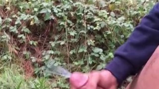 Thick Dick Cum In the Forrest