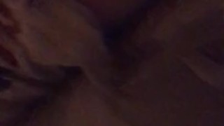Diaper girl has night time diaper leak in bed 