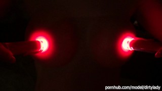 This you have not seen! Glow boobs how silicone implants glow in the dark