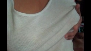  I show and slap my tits