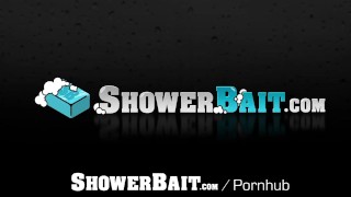 ShowerBait House Keeper Spies On Str8 Shower Hunk