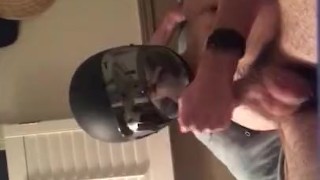 Headless helmet hand fuck