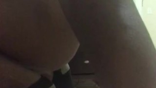 Black bitchh twerking it 