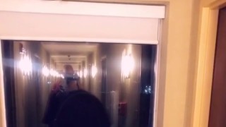 Security Caught Me Getting Sexy in the Hallway 
