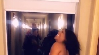 Security Caught Me Getting Sexy in the Hallway 