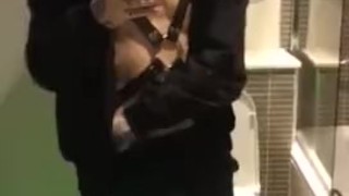 fetish wank in motel.