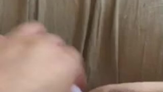 Princess playing with her pretty vibrator