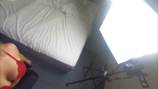 POV - Cheating Amateur Teen gets Rough Facefucked in a Hotel