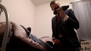 Preview - Edge & Sniff in Cumsuit & Back to Chastity
