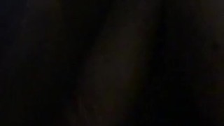 BBW plays with a vibrator for the first time