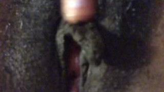 rubbing my pussy up close