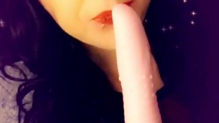 Please shove your big hard cock in my pretty little mouth~