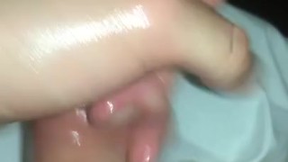 Big white cock cumming huge loads