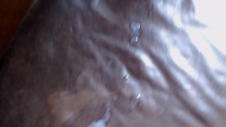No hands huge cumshot one weeks worth of semen. Intense shaking orgasm @proudleaf onlyfans