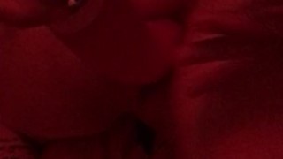 huge dildo ass toying