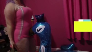 Playing with the Peacock - inflatables Teaser
