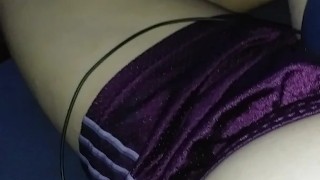 Sexy belly with stretch marks PS4 Gamer Girl plays Fortnite