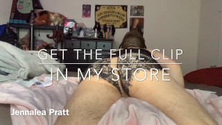 Very hairy pillow humping TEASER. Full clip in store