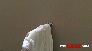 I got dared to strip totally naked!