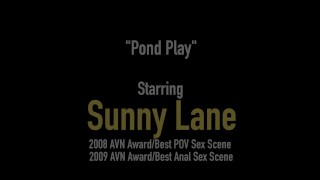 Hot Blonde Exhibitionist Sunny Lane Outside & Finger Fucking