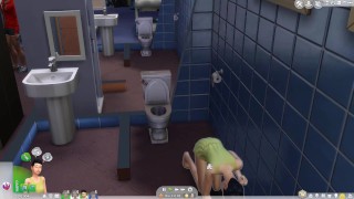 The Sims 4 [Pornhub edition] - Sex in the Gym