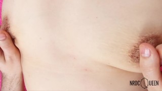ASMR Mic in a Wet Pussy, Womb sounds while Licked to Orgasm 4K