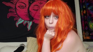Sexy Teen Degrades Your Pathetic Little Worm