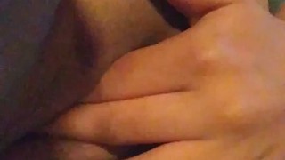 Playing with my wet pussy