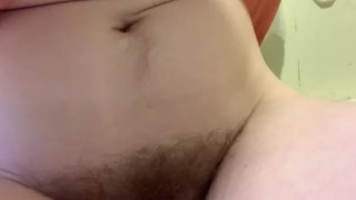 Transboy pisses then plays with his tdick