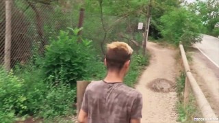  CZECH HUNTER 466 - Two Cocks Are Better Than One For This Lucky Blonde Twink