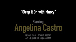 Plump Professor Angelina Castro Tells Roxanne To Do FootJob!