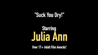 Potty Mouth Milf Julia Ann Stuffs Her Mouth With A Hard Cock