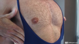 Straight Jock Gets Pounded Out By Muscle Daddy Masseur