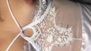 Rubbing my titties, 5ilverKitty!